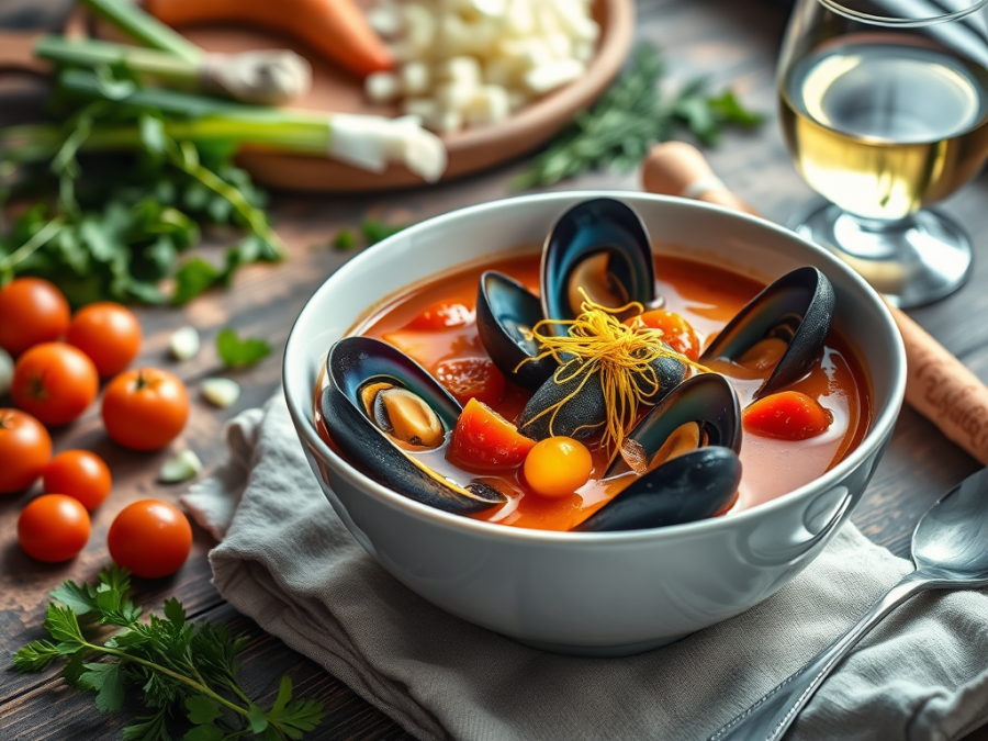 Minestra di cozze –&nbsp;mosselsoep